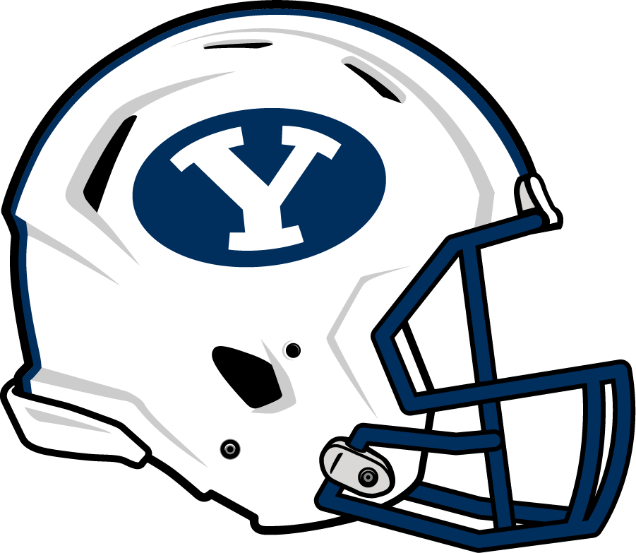 Brigham Young Cougars 2015-Pres Helmet Logo diy iron on heat transfer